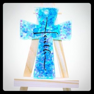 Faith Cross Keychains